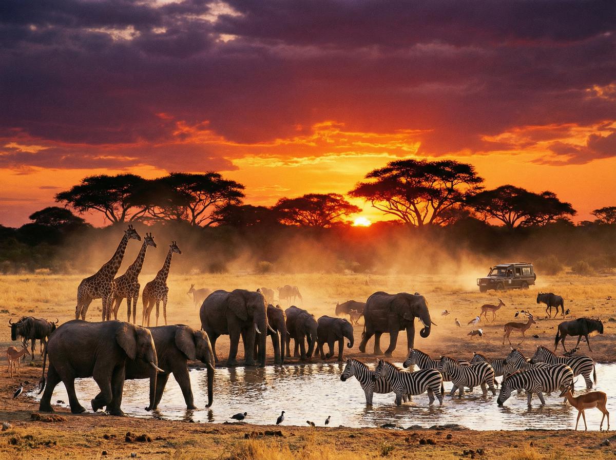 泄密泄密探秘：非洲大草原动物迁徙视频